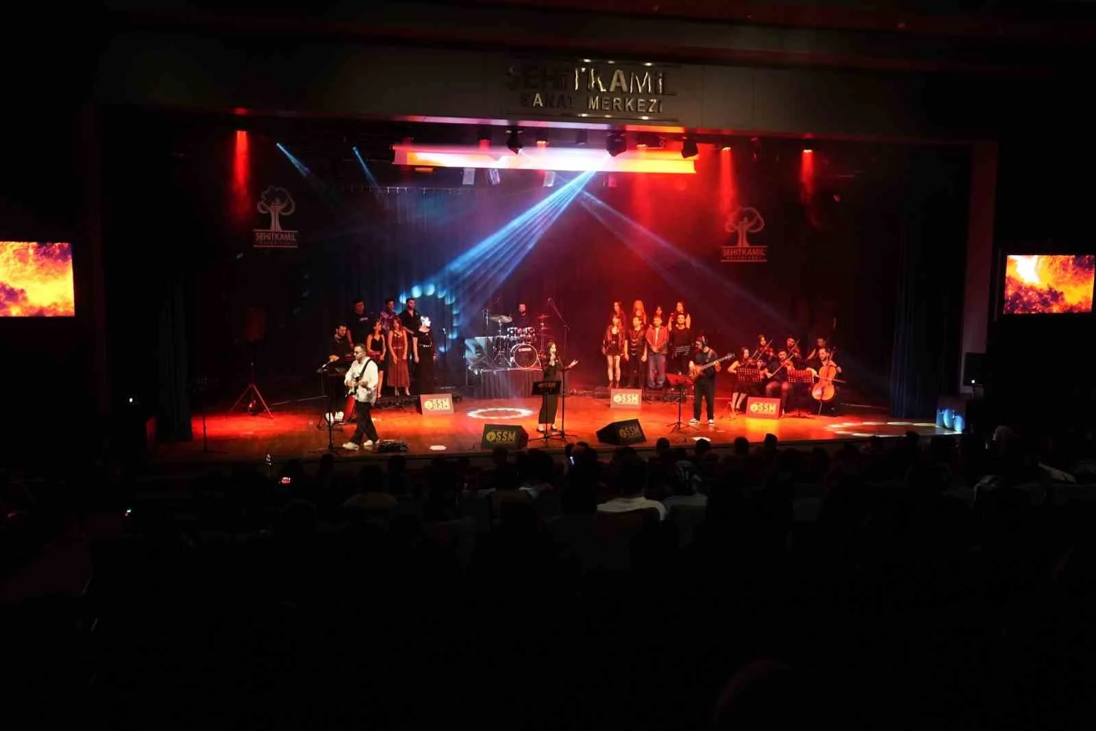 Şehitkamil’de müzik dolu unutulmaz gece