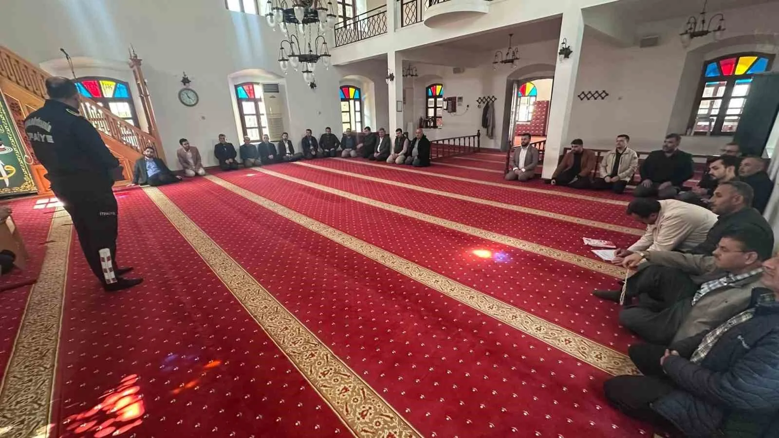 Sultanhisar’da yangın ve ilk yardım eğitimi