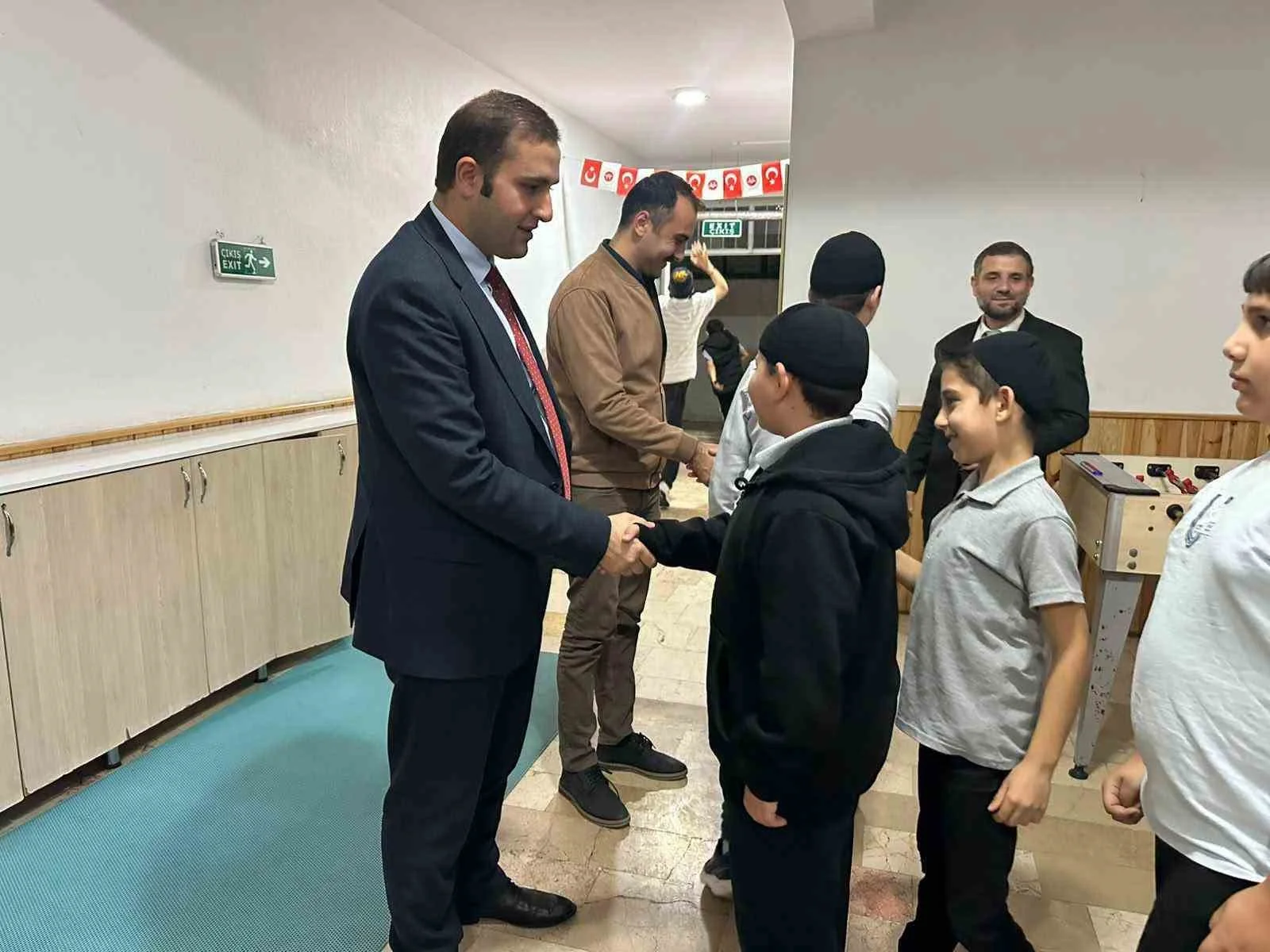 Kaymakam Yılmaz, hafızlık öğrencileriyle buluştu