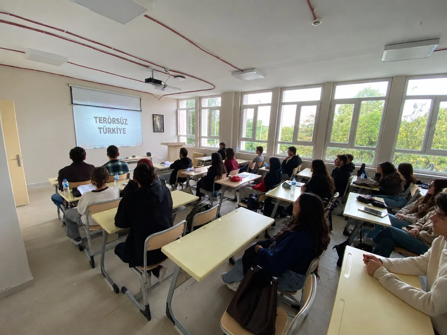 OMÜ’de yeni akademik yıl "Terörsüz Türkiye" dersleriyle başladı